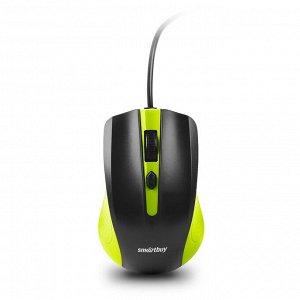 Мышь оптическая Smart Buy SBM-352-GK ONE (green/black)