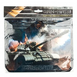 Коврик для компьютерной мыши Dialog PGK-07 Gan-Kata Tank (grey/green)