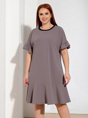 DORA Платье 0233-1 серый