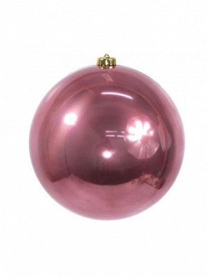 Шар 20 см пластик цвет Темно-розовый Арт.022552