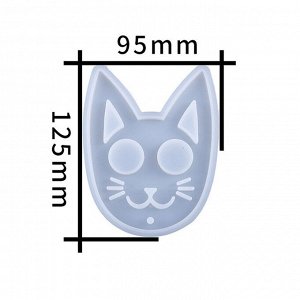 Молд силикон "Котик" 0,8х7х9 см