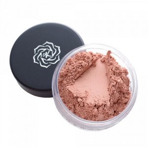 В215 Румяна сатиново-шиммерные "Каштаново-розовые" Kristall Minerals Cosmetics, 4 г