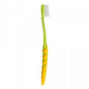 Щётка зубная для детей "Totz Plus", жёлто-лаймовая Radius, 1 шт