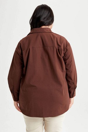 Рубашка Материал Размеры модели : рост: 1,74 грудь: 112 талия: 90 бедра: 122 Надет размер: 42 Хлопок 100%