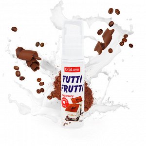 Оральный лубрикант Tutti Frutti со вкусом тирамису 30г