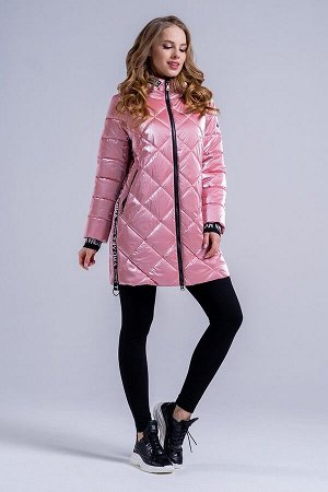 Пальто М-468 розовый