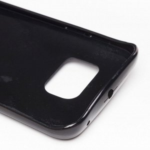 Чехол-накладка - SC115 для "Samsung SM-G925 Galaxy S6 Edge (black) ..