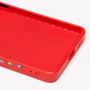 Чехол-накладка - SC246 для "Samsung SM-G998 Galaxy S21 Ultra" (004) (red)