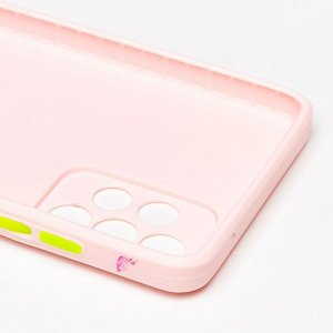 Чехол-накладка - SC246 для "Samsung SM-A725 Galaxy A72" (003) (pink)