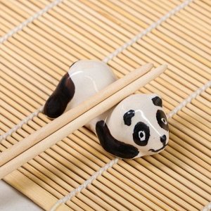 Подставка для китайских палочек "Панда", керамика