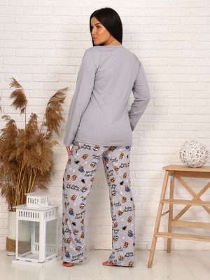 Костюм женский КЖ-052 тигренок (серый) Распродажа