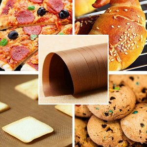 Хозтовары (Китай) Коврик тефлоновый антипригарный, многоразовый, 400 х 330 х 0,2 mm