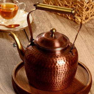 Чайник медный, 1600 мл