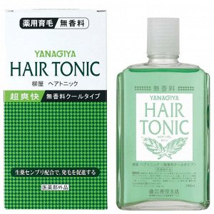 Yanagiya/ "Hair Tonic" Тоник для роста волос 240мл 1/18