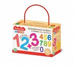 Игра развивающая &quot;Арифметика&quot; (деревянные цифры и знаки) Baby Toys Wood