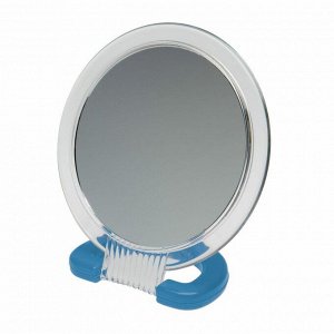 Зеркало настольное в прозрачной оправе, Dewal Beauty MR110