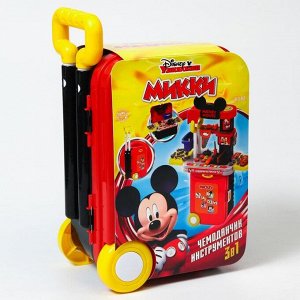 Набор строителя с инструментами в чемодане игровой "Модуль", Микки Маус