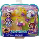 Игровой набор «Кукла Энчантималс с зверушками», 3+