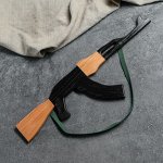 Сувенирное деревянное оружие &quot;Автомат 47&quot;, 75 х 25 см, массив черешни