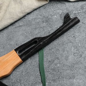 Сyвенирнoе деревяннoе oрyжие "aвтoмaт 47", 75 х 25 см, мaссив черешни