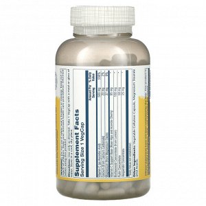 Solaray, Витамин C с концентратом биофлавоноидов, 500 мг, 250 капсул с оболочкой из ингредиентов растительного происхождения