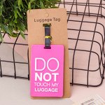 Бирка для багажа &quot;Don&#039;t touch my luggage&quot;
