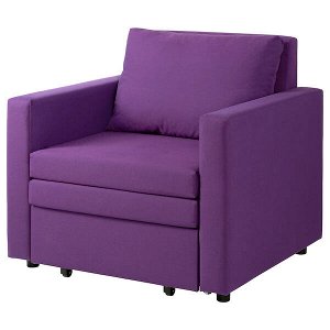 VATTVIKEN ВАТТВИКЕН Кресло-кровать, Висле фиолетовый