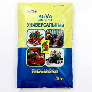 Почвогрунт KEVA BIOTERRA, Универсальный, 40 л