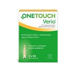 Тест-Полоски One Touch Verio №100