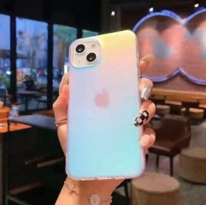 Чехол голограмма хамелеон на телефон Iphone