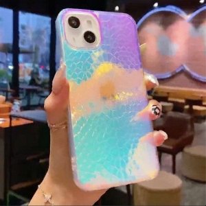 Чехол голограмма хамелеон на телефон Iphone