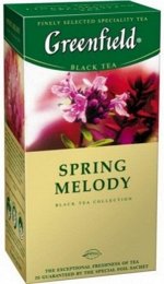 Чай Гринфилд Spring Melody 1,5г 1/25/10., шт