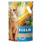 SAVANNA FIELD CORN Наполнитель д/кош комкующийся смываемый кукурузный Лаванда 6л