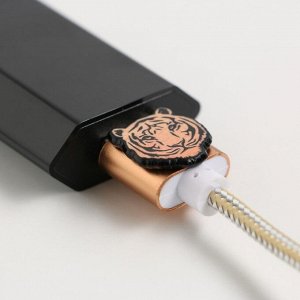 Набор кабель Lightning + зарядное устройство, модель PB-07, "Happy new year", 7,3 х 14,7 см