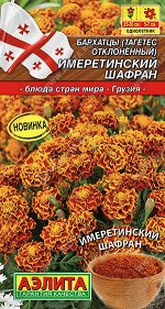 Бархатцы Имеретинский шафран отклоненные