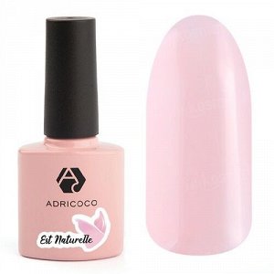 Гель-лак ADRICOCO Est Naturelle №021 камуфлирующий персиково-розовый (8 мл.)