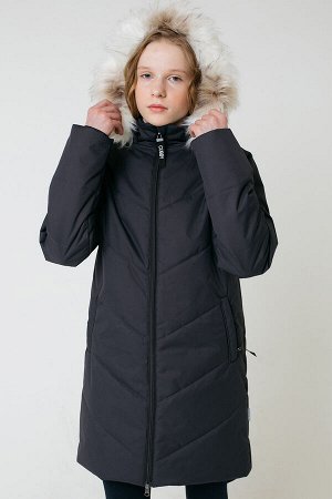 Пальто зимнее для девочки Crockid ВКБ 38069/2 ГР