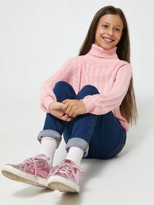 Свитер детский для девочек Labella светло-розовый