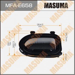 Воздушный фильтр A0500 MASUMA LHD BMW X5 (E70), X6 (E71) (1/10)