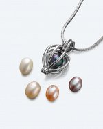 Pearls Melody. Кулон с пятью сменными жемчужинами