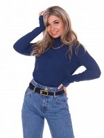 Водолазка женская M-Style (индиго)