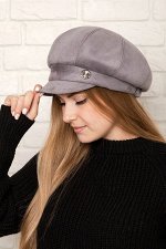 Шапка 580C06серый дым