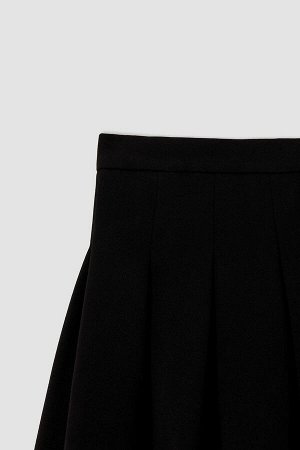 DEFACTO Широкая плиссированная юбка для девочек