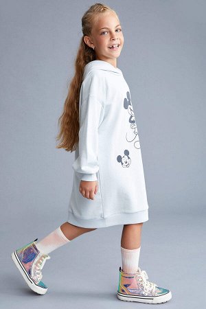 Спортивное платье с изображением Микки Мауса для девочек