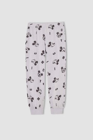 Лицензированный пижамный комплект с длинным рукавом для девочек с Минни Маус