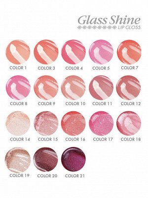 LuxVisage Блеск для губ Glass Shine  тон 19 ореховое пралине