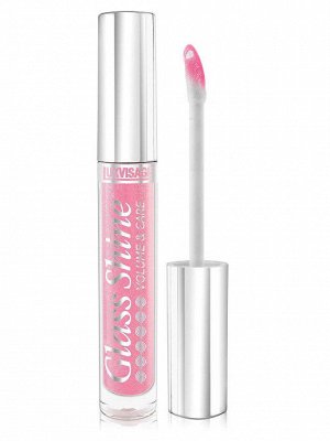 LuxVisage Блеск для губ Glass Shine  тон 8 натуральный розовый