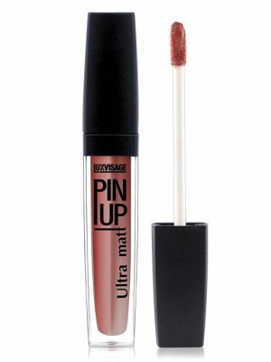 LUXVISAGE Блеск для губ PIN-UP ultra matt, тон 9 кофейный *