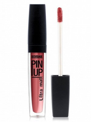 LUXVISAGE Блеск для губ PIN-UP ultra matt, тон 26 сливово- сизый *