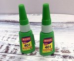 Клей 401 зеленая упаковка 20 гр.